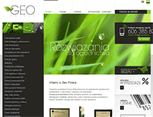 Tablet Screenshot of geo-polska.pl